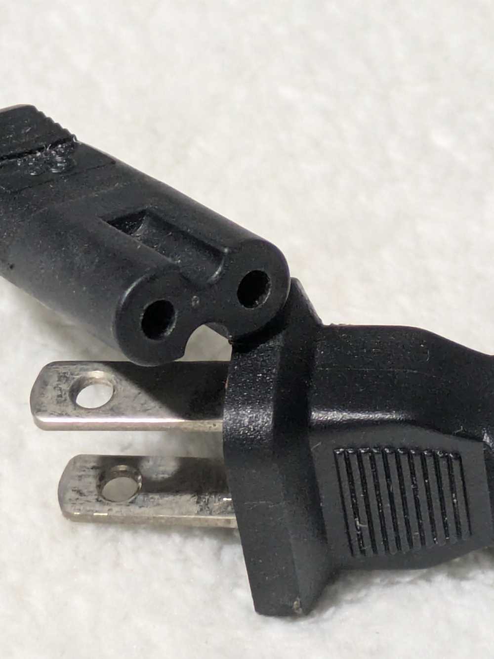 Volex VAC7S 7A 125V 2-Pin AC Power Supply Cable - 61" Long